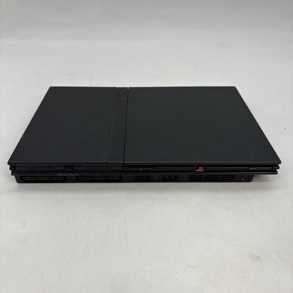 Sony PlayStation 2 Slim Launch Edition Charcoal Black Console Only